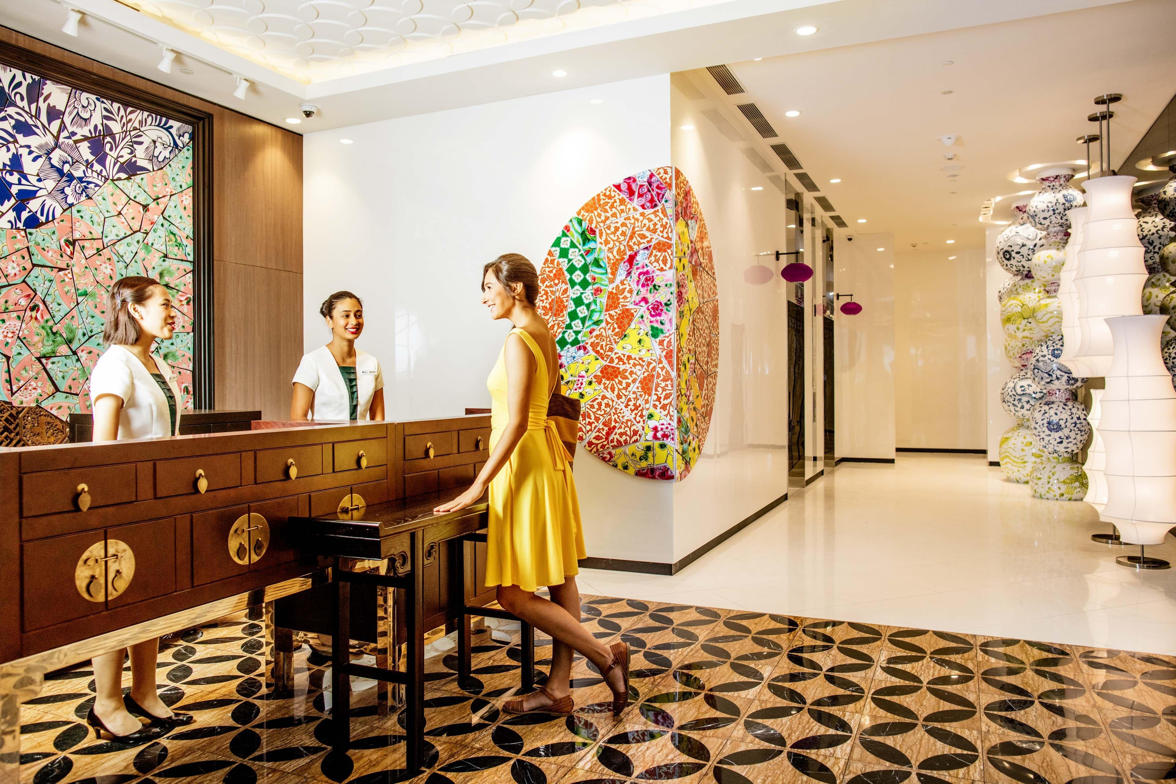 Hotel Indigo Singapore Katong By Ihg المظهر الخارجي الصورة The lobby of the hotel